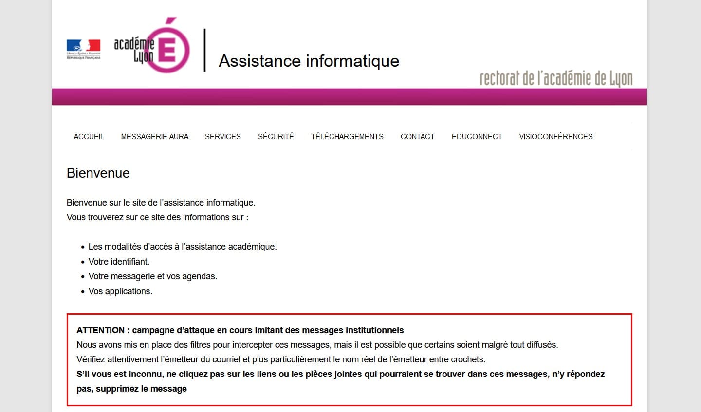 Capture D’écran Assistance Informatique Ac Lyon