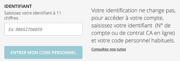 Accéder à mon compte CASudMed en ligne