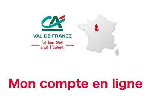 Crédit Agricole Val de France Mon compte en ligne www.ca-valdefrance.fr