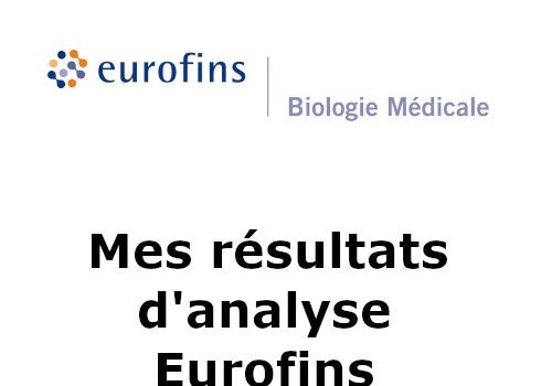 Eurofins Mes analyses en ligne sur mon compte eurofins.mesanalyses.fr