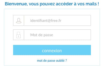 Se connecter au webmail Free Mail