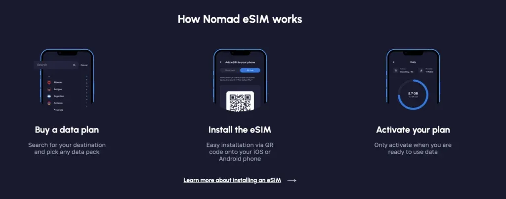 nomad esim : votre compagnon de voyage fiable pour une connexion mobile sans souci, partout dans le monde.