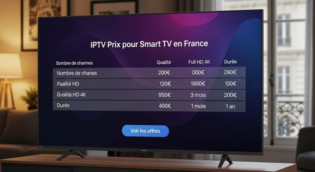 découvrez notre analyse complète de televixy iptv, incluant les tarifs détaillés et la liste des chaînes disponibles pour une expérience tv optimale.