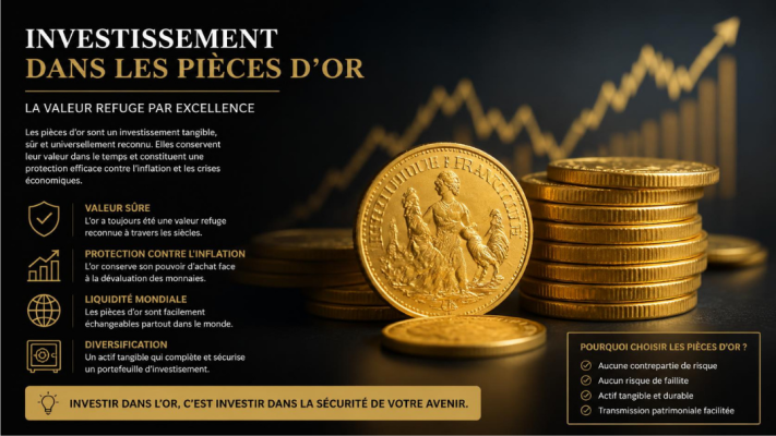 Investissement dans les pièces d'or