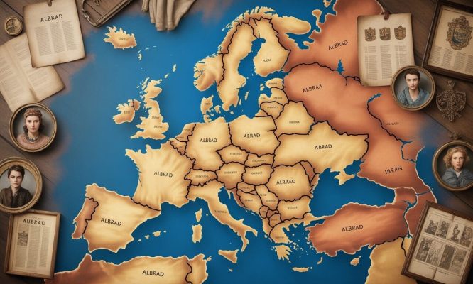 découvrez l'origine, les différentes variantes et la répartition familiale du nom albrad à travers l'europe.