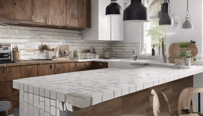Comment utiliser un carrelage de 120x60 comme plan de travail ?