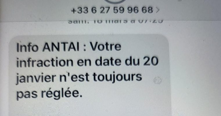 apprenez à détecter les faux sms d'amende prétendument envoyés par l'antai pour éviter les arnaques et protéger vos données personnelles.