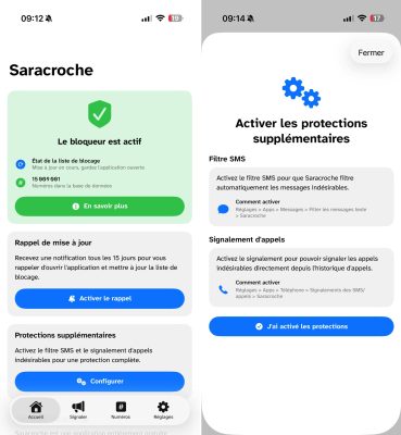 découvrez saracroche, l'application française anti-spam téléphonique qui protège votre téléphone des appels indésirables et vous offre une expérience d'appel sereine et sécurisée.